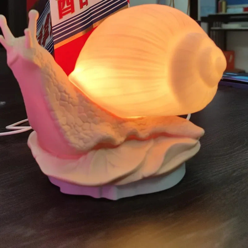GlowSnail - Dimbare LED Slaaplamp met Touchbediening