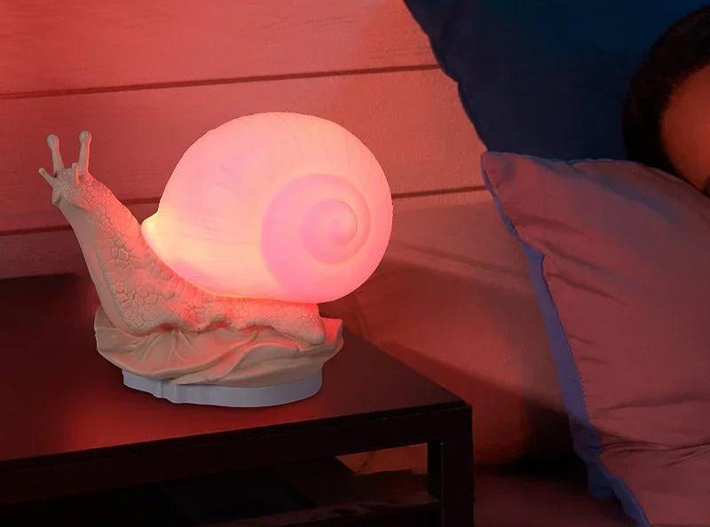 GlowSnail - Dimbare LED Slaaplamp met Touchbediening