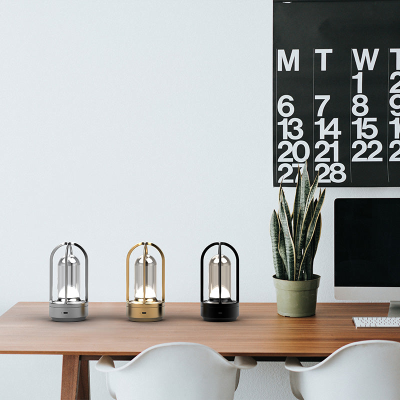 LumiTask - Dimbare LED Bureaulamp met Touch & Draadloos Opladen