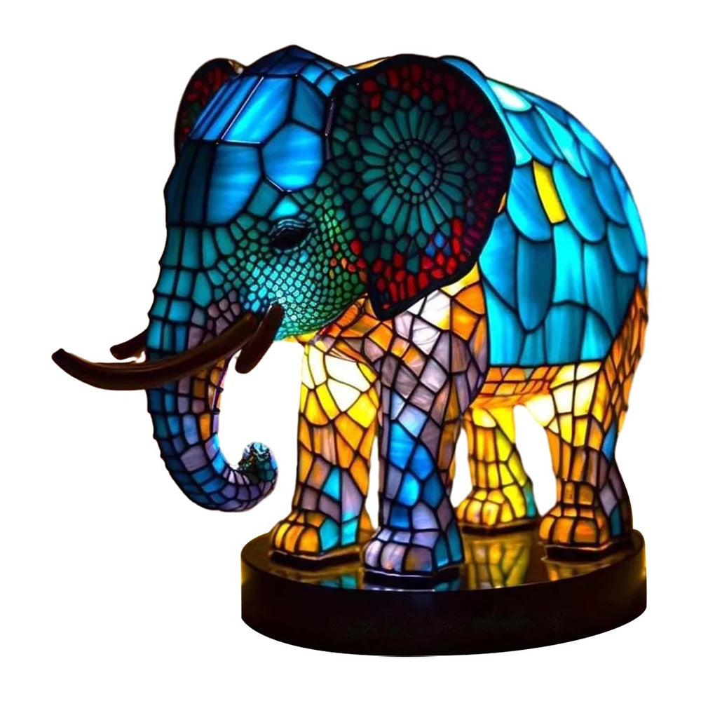 LumeWolf - LED Tafellamp met Wolf Ontwerp – Handgemaakte Decoratieve Verlichting