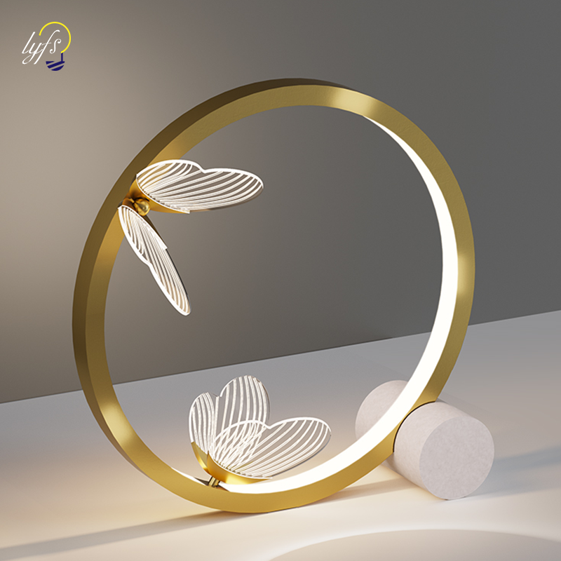LumiPapillon - Elegante Vlinder Tafellamp Dimbaar & Energiezuinig LED Licht