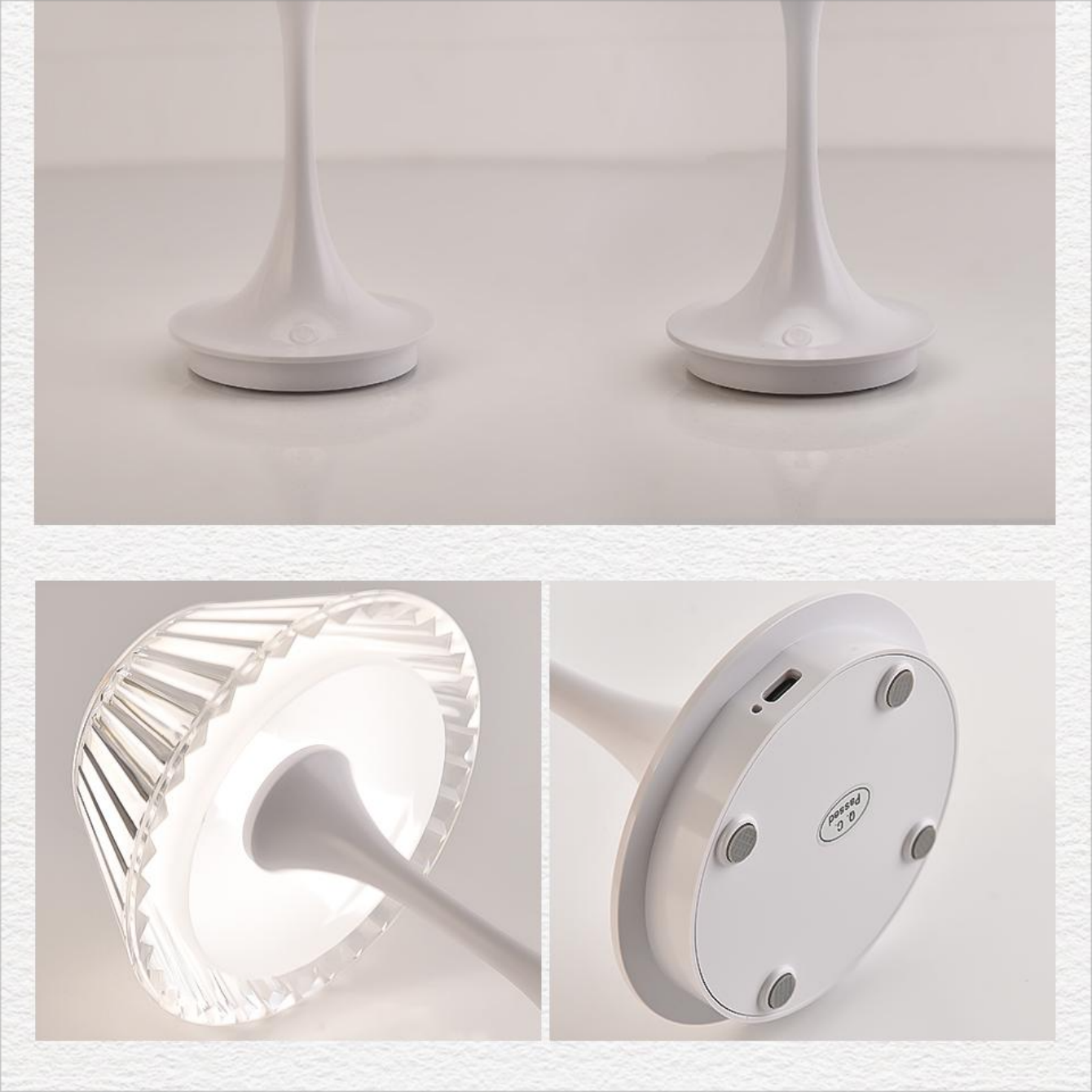 LumiGlow - LED Kristallen Bedlamp