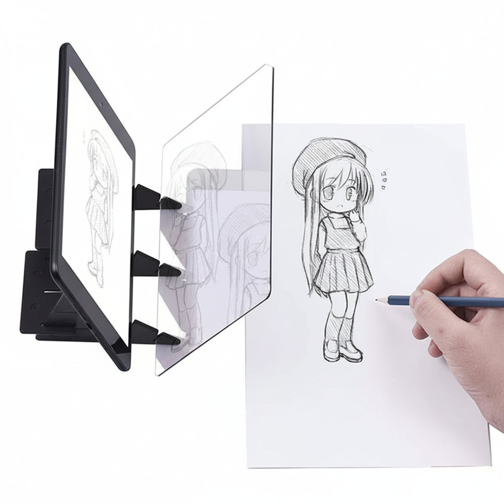 Projetor de Desenho Brinquedo Educativo Aprender a Desenhar Criativamente