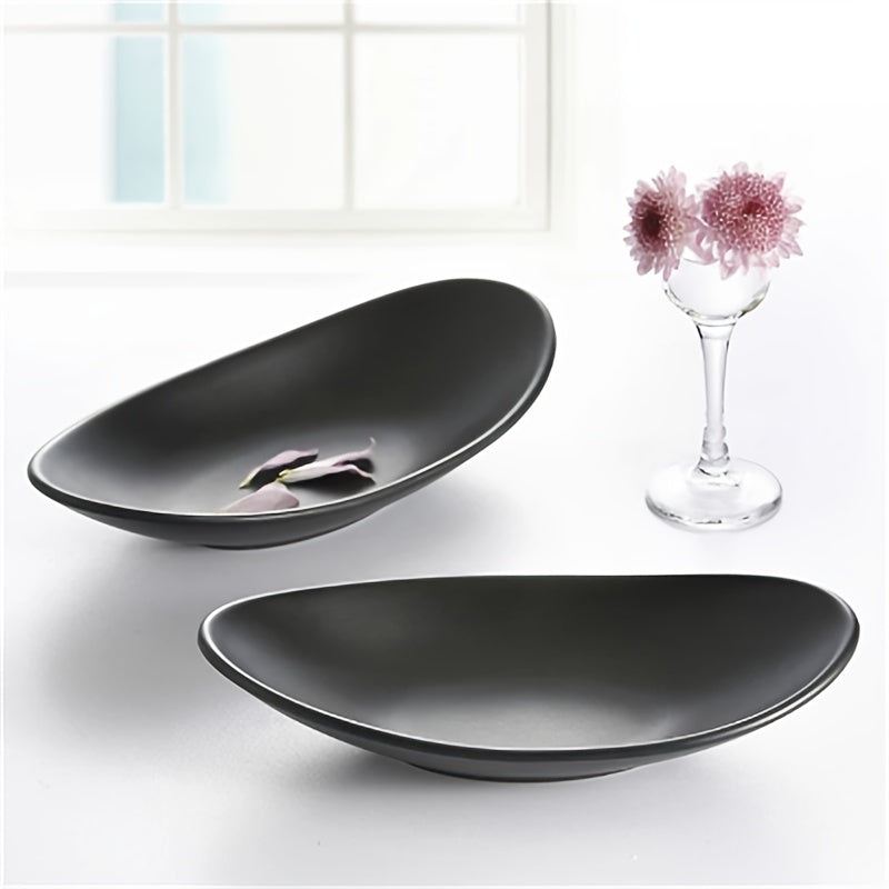 BlackTray - Ovale Zwarte Sieraden- & Sleutelbak | Gepolijste Metalen Organizer