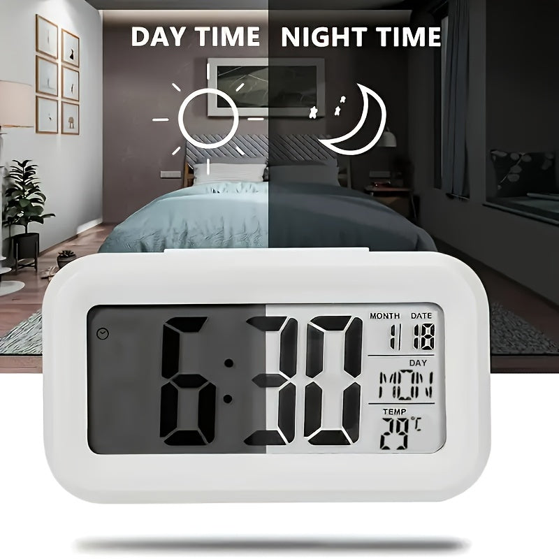 MelodyTime - Sveglia Digitale con Funzione Snooze e Display della Temperatura