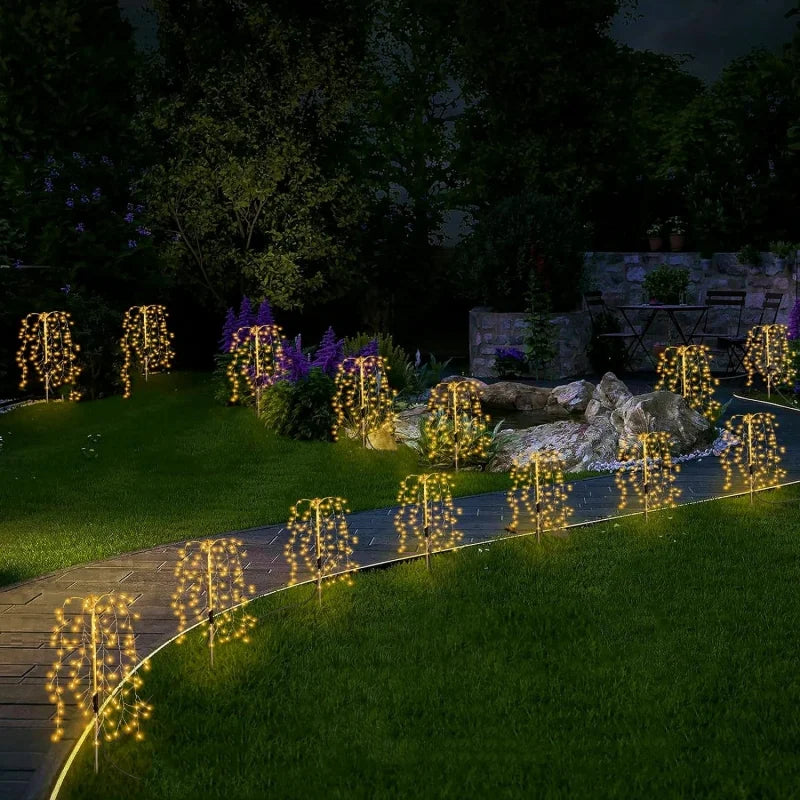 3 Packs Solar Tuinverlichting Buiten Decor