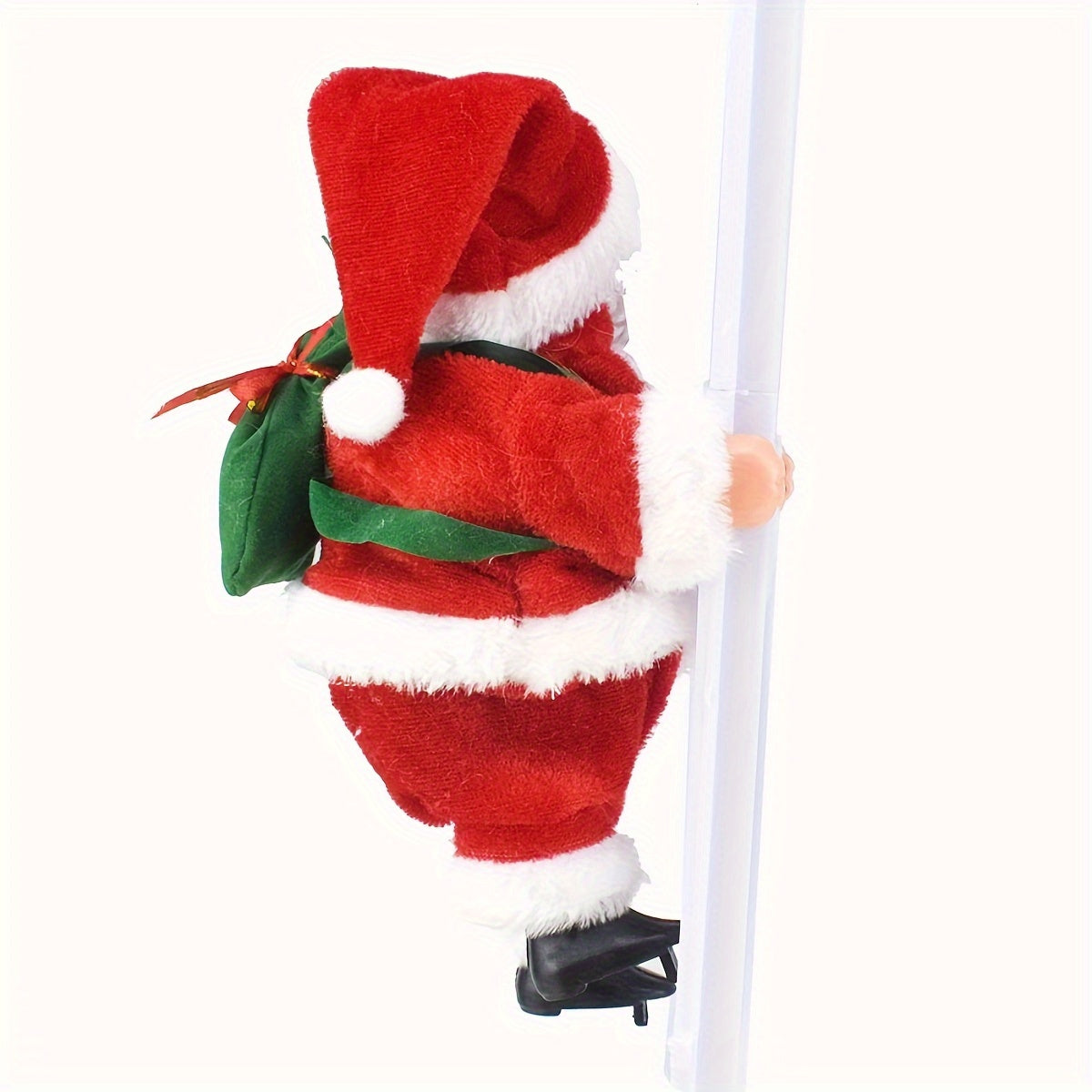 SantaLadder - Zingende & Klimmende Kerstman Decoratieset op Batterijen