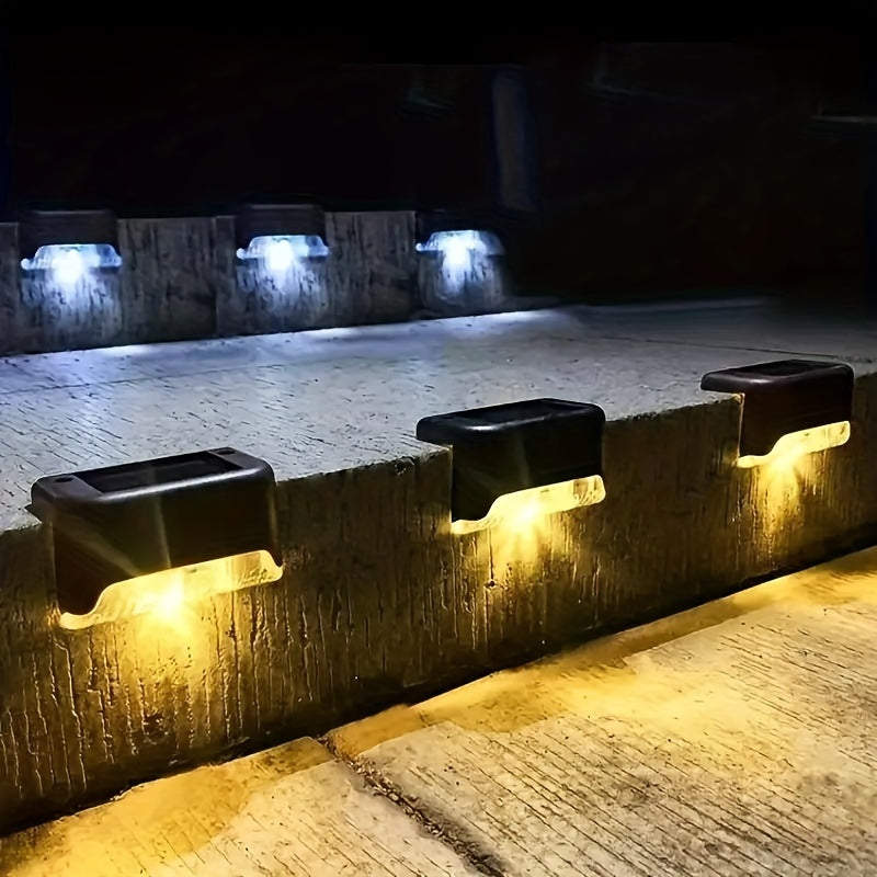 SolarEdge - LED Waterdichte Terraslampen, Zonnepaneel Trapverlichting