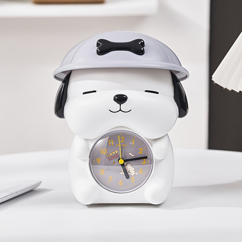 PuppyTime - Schattige Cartoon Puppy Wekker voor Decoratie