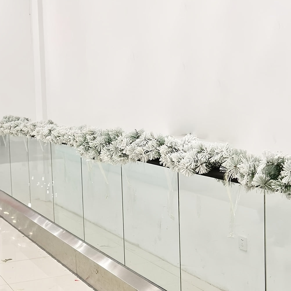 FrostyGarland - 1 Stuk, 274,32 cm Sneeuwvlokken Kerstslinger voor Kerstdecoratie