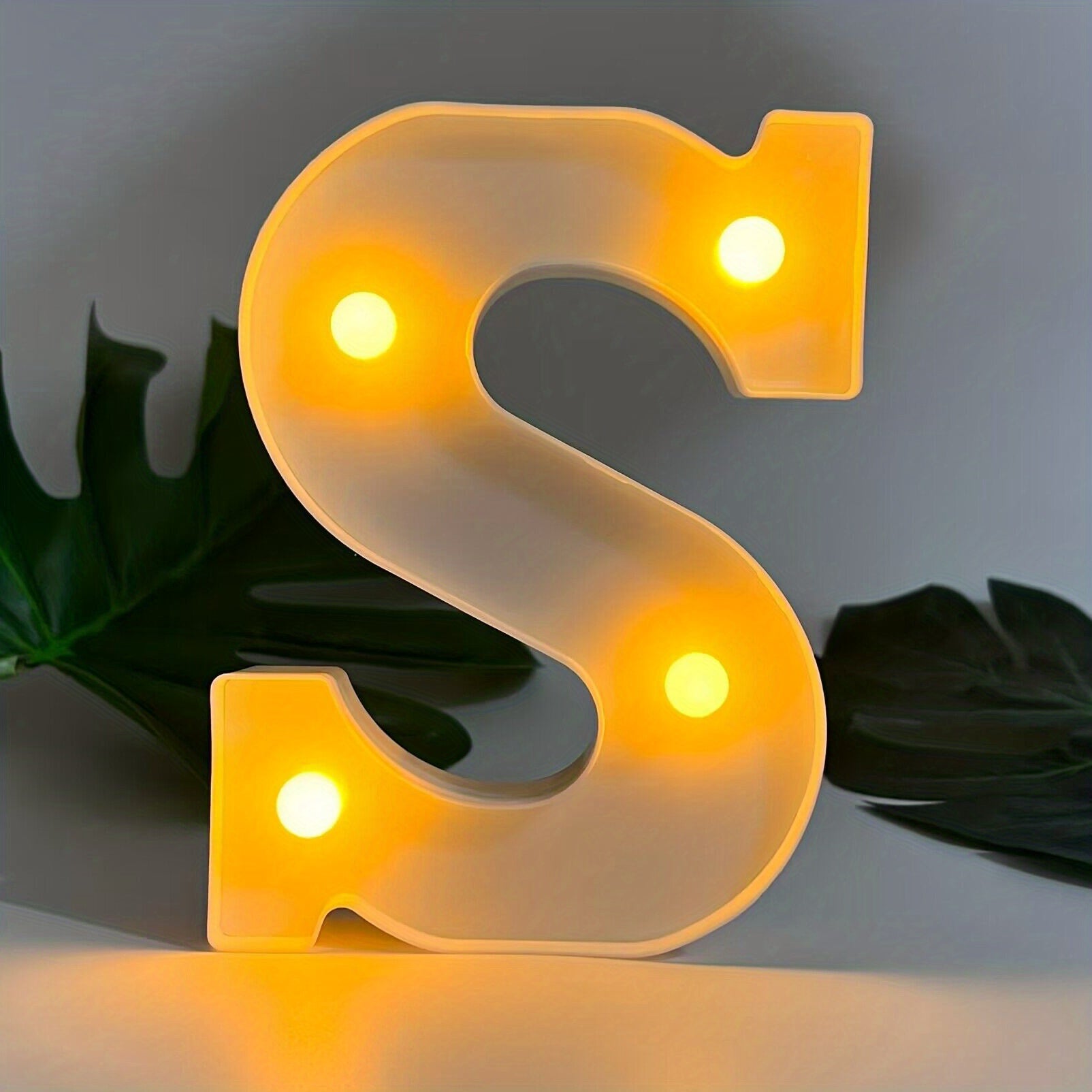 AlphaGlow - LED Decoratieve Letterlamp met Batterijvoeding