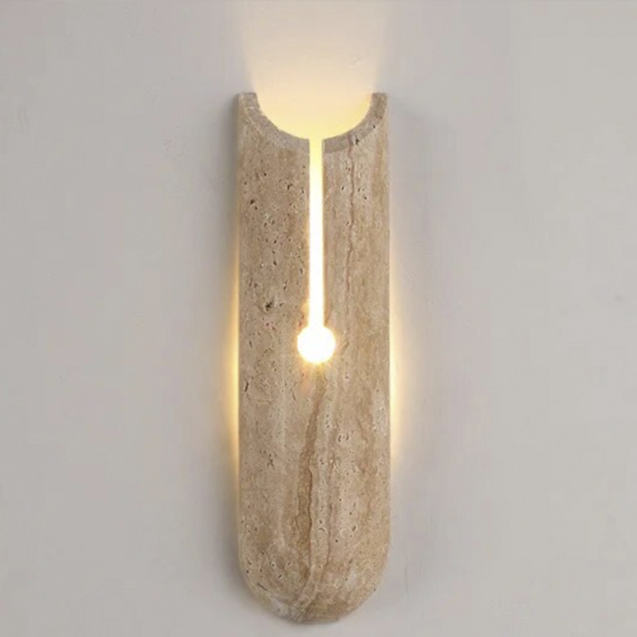 Denahi Stone Lamp - Vertical Wall Lamp