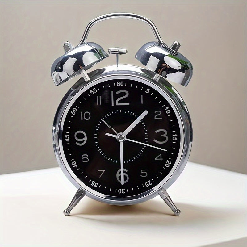 TimeBell - Klassieke Metalen Bel-Top Wekker
