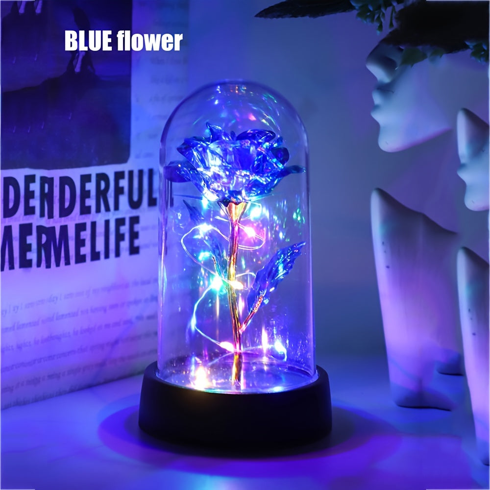 GoldenRose - Elegante Rozenbloem Lamp voor Cadeaus en Decoratie