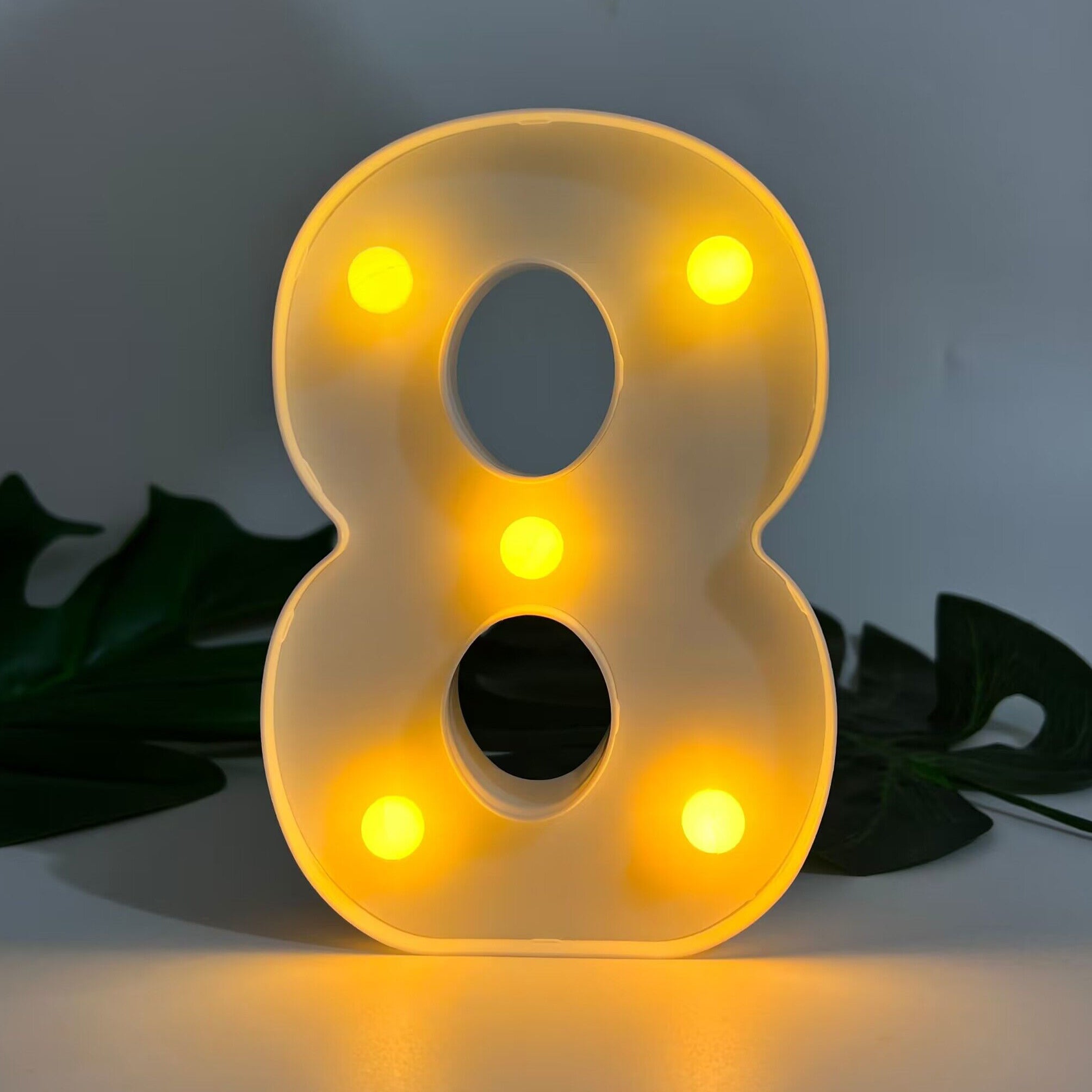 AlphaGlow - LED Decoratieve Letterlamp met Batterijvoeding