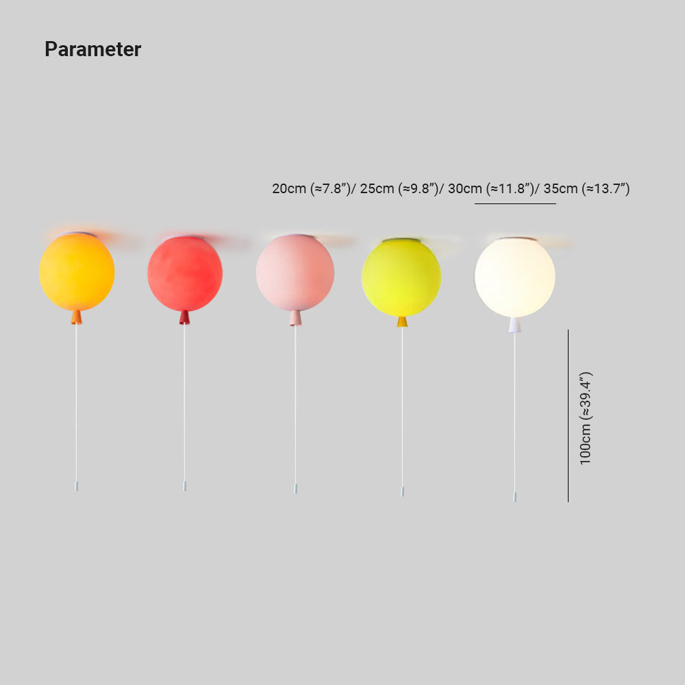 Nova Design Lampada da Soffitto LED Giocosa a Forma di Palloncino