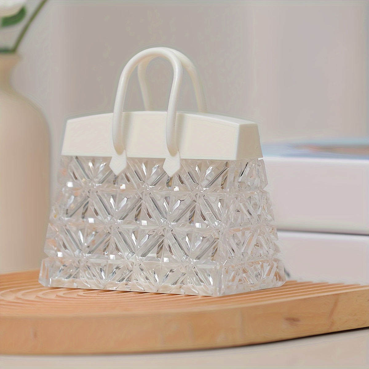 GlowSquare - Chique LED Tafellamp met Moderne Gepolijste Afwerking