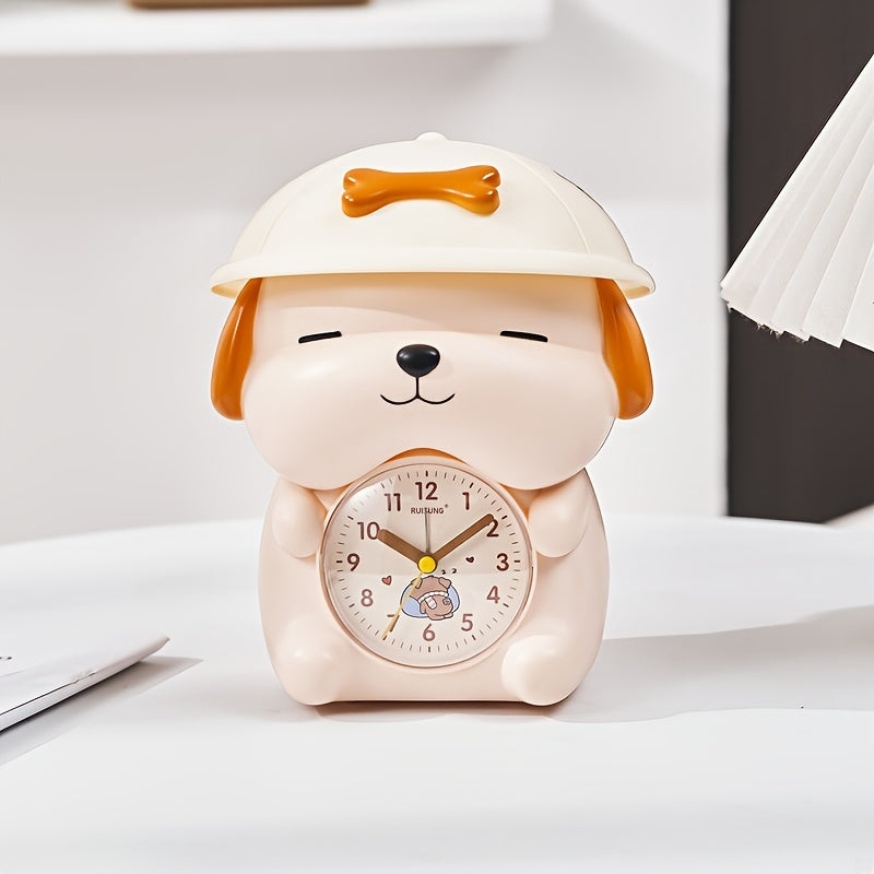 PuppyTime - Schattige Cartoon Puppy Wekker voor Decoratie