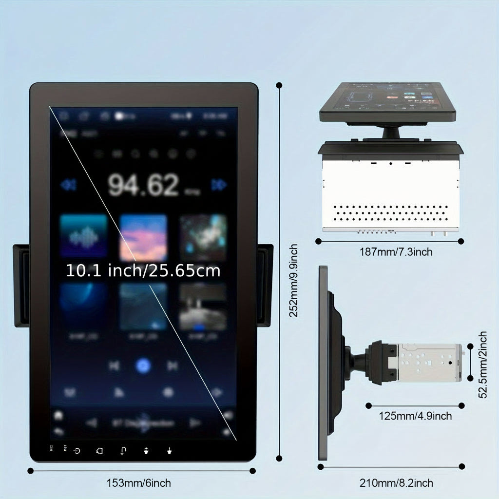 Autoradio 10 Inch TTouchscreen Wifi Multimedia Scherm