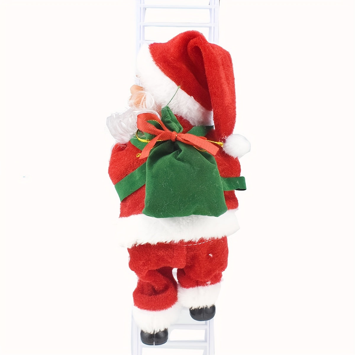SantaLadder - Zingende & Klimmende Kerstman Decoratieset op Batterijen