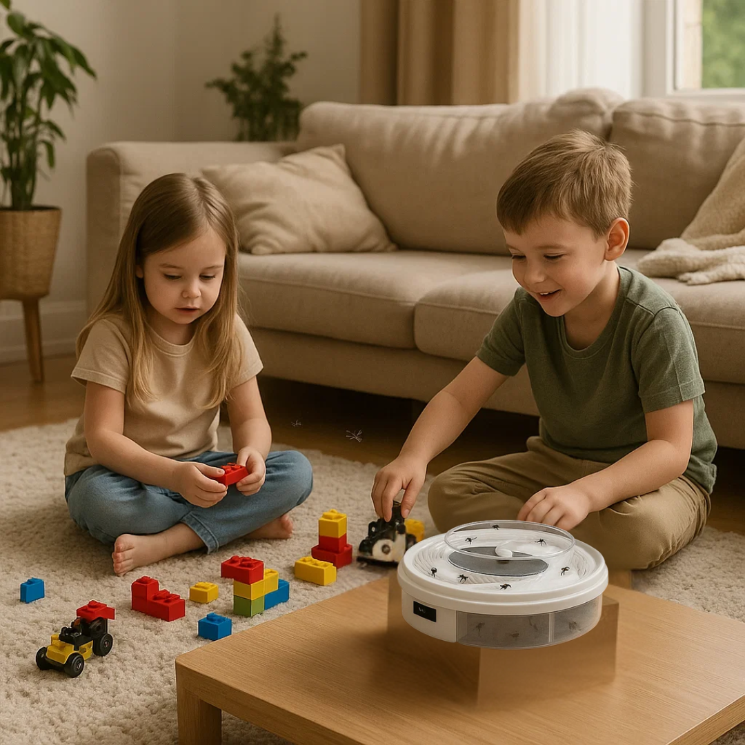 Vliegenvanger USB Stille Insectenbestrijder Huis Tuin
