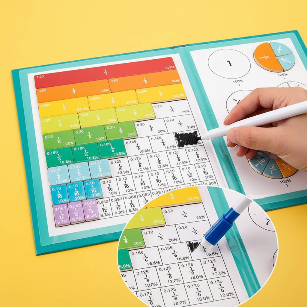 Brinquedo Educativo Jogo de Cálculo Magnético para Crianças