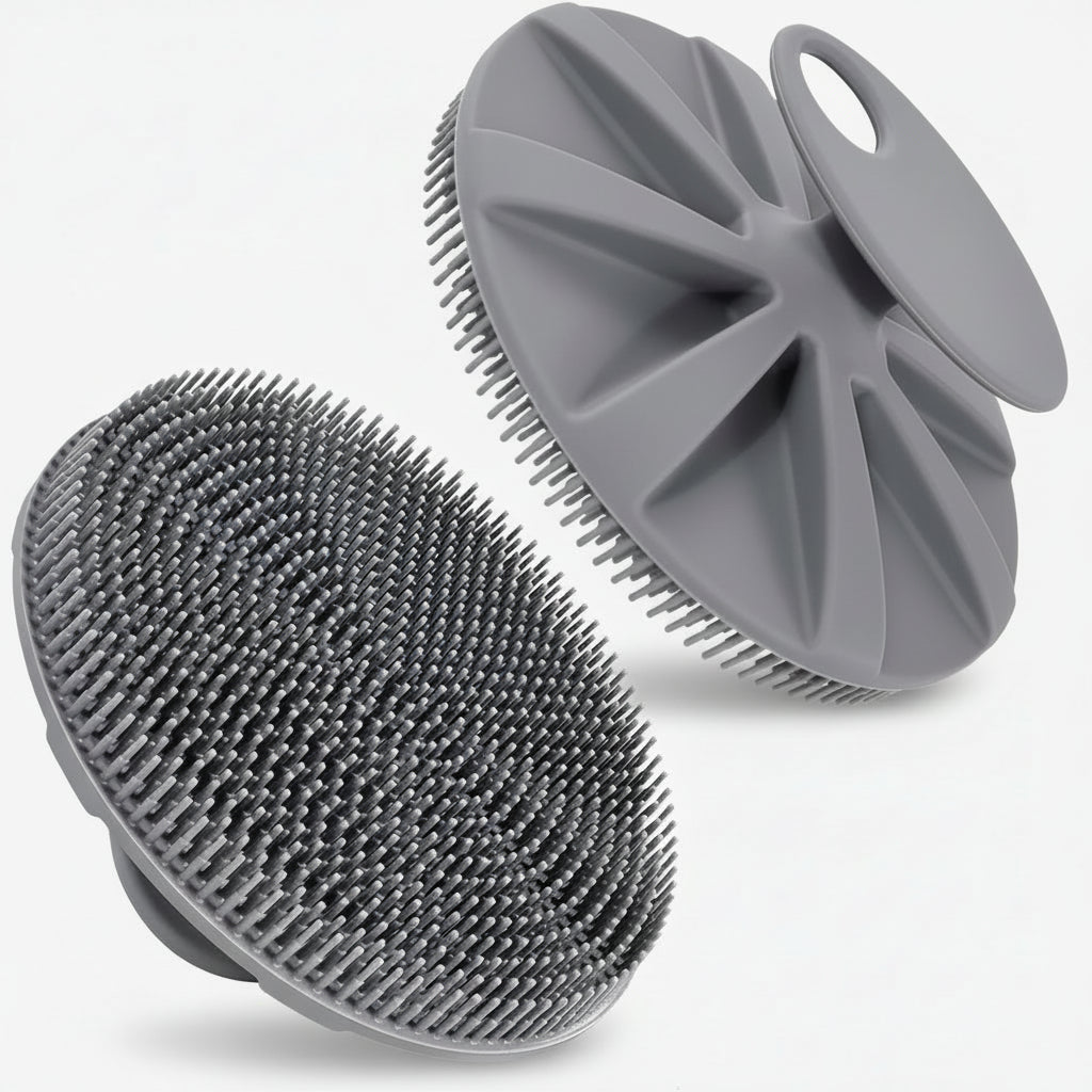 Escova de Duche Escova Corporal de Silicone Pegada Ergonómica