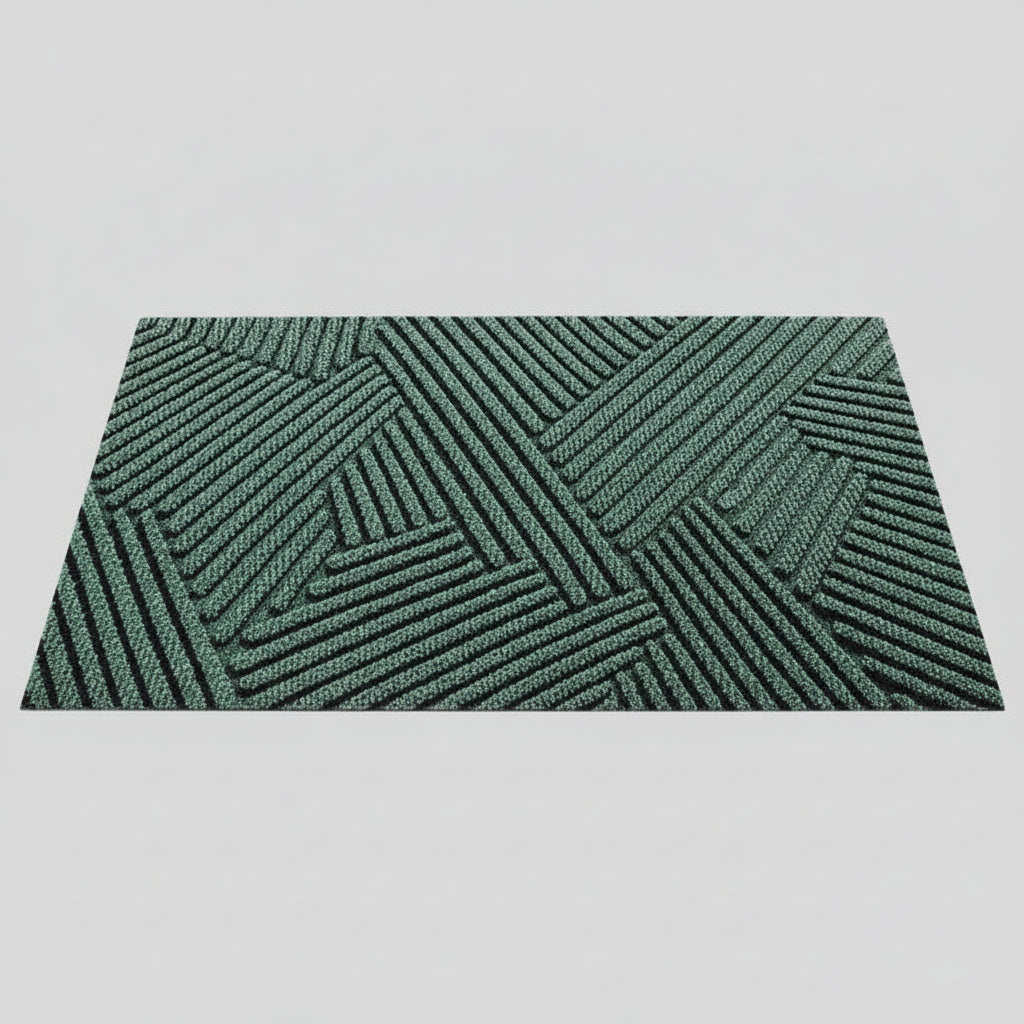 Tapete de Porta Antiderrapante Durável Interior Exterior Recolhedor de Sujidade Seguro