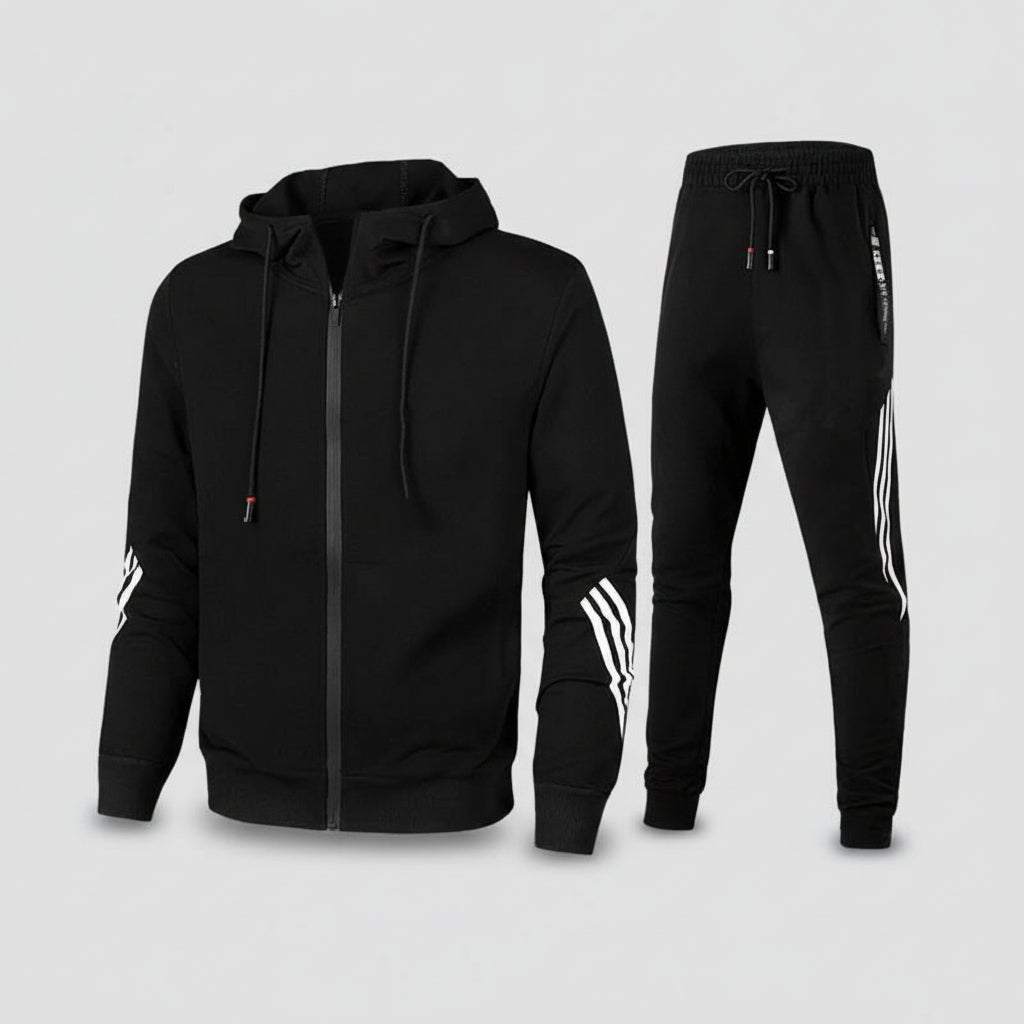 Fato de Treino Masculino Desportivo Respirável Conjunto de Duas Peças Confortável