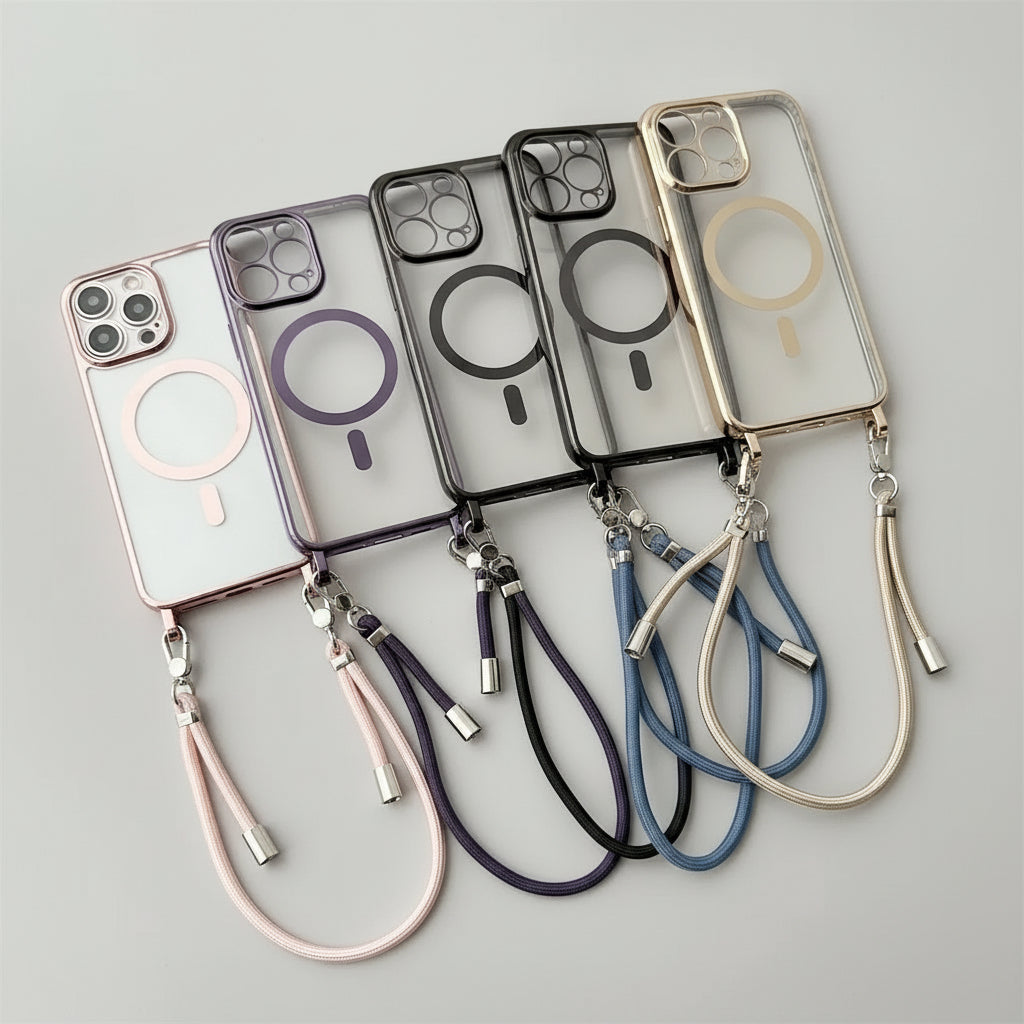 iPhone 13 Case MagSafe Crossbody Stylish Protection with Adjustable Strap 3