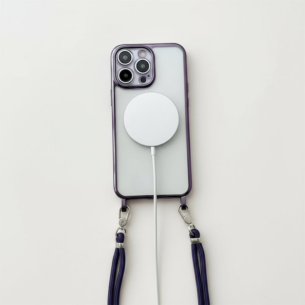 iPhone 13 Case MagSafe Crossbody Stylish Protection with Adjustable Strap 4
