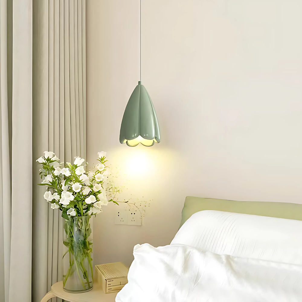 Franse Stijl Crèmekleurige Hanglamp Rustiek Natuur-Inspired Design