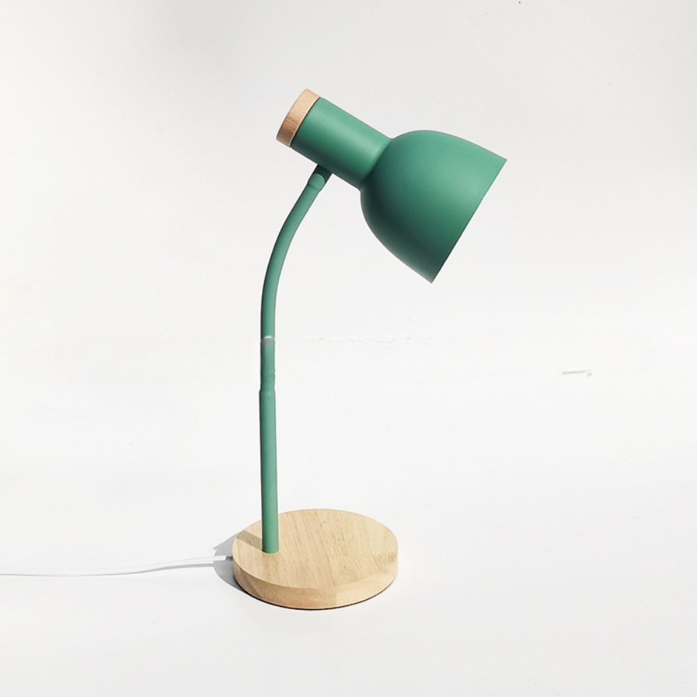 MacaronLamp - Flashlight Table Lamp for Children's Room with Metal Shade