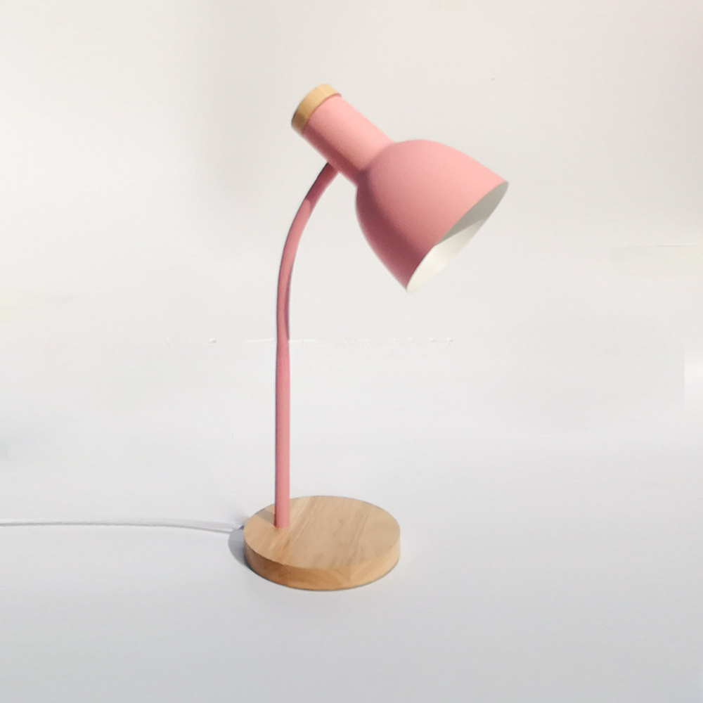 MacaronLamp - Flashlight Table Lamp for Children's Room with Metal Shade