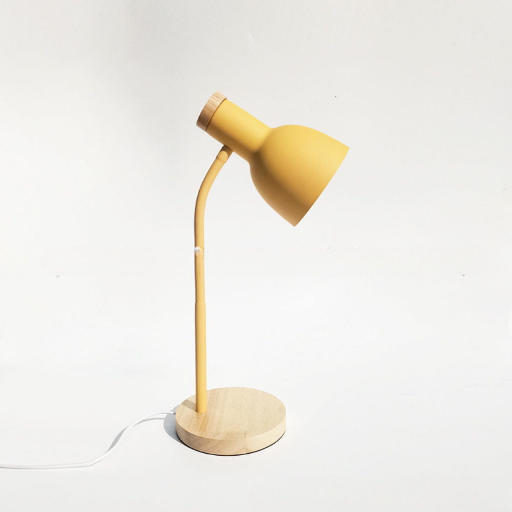 MacaronLamp - Flashlight Table Lamp for Children's Room with Metal Shade