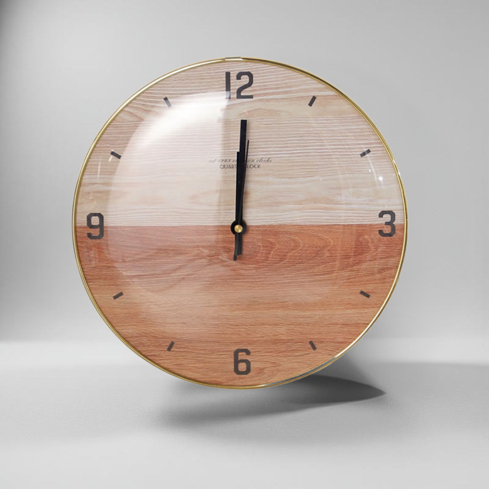 Relógio de Parede Nórdico Elegante