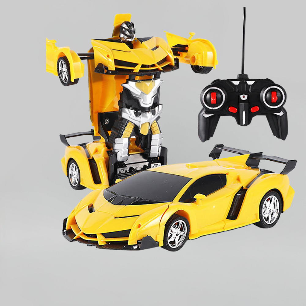 Speelgoed Auto RC Transformeer Robot 360° Rotatie Afstandsbediening