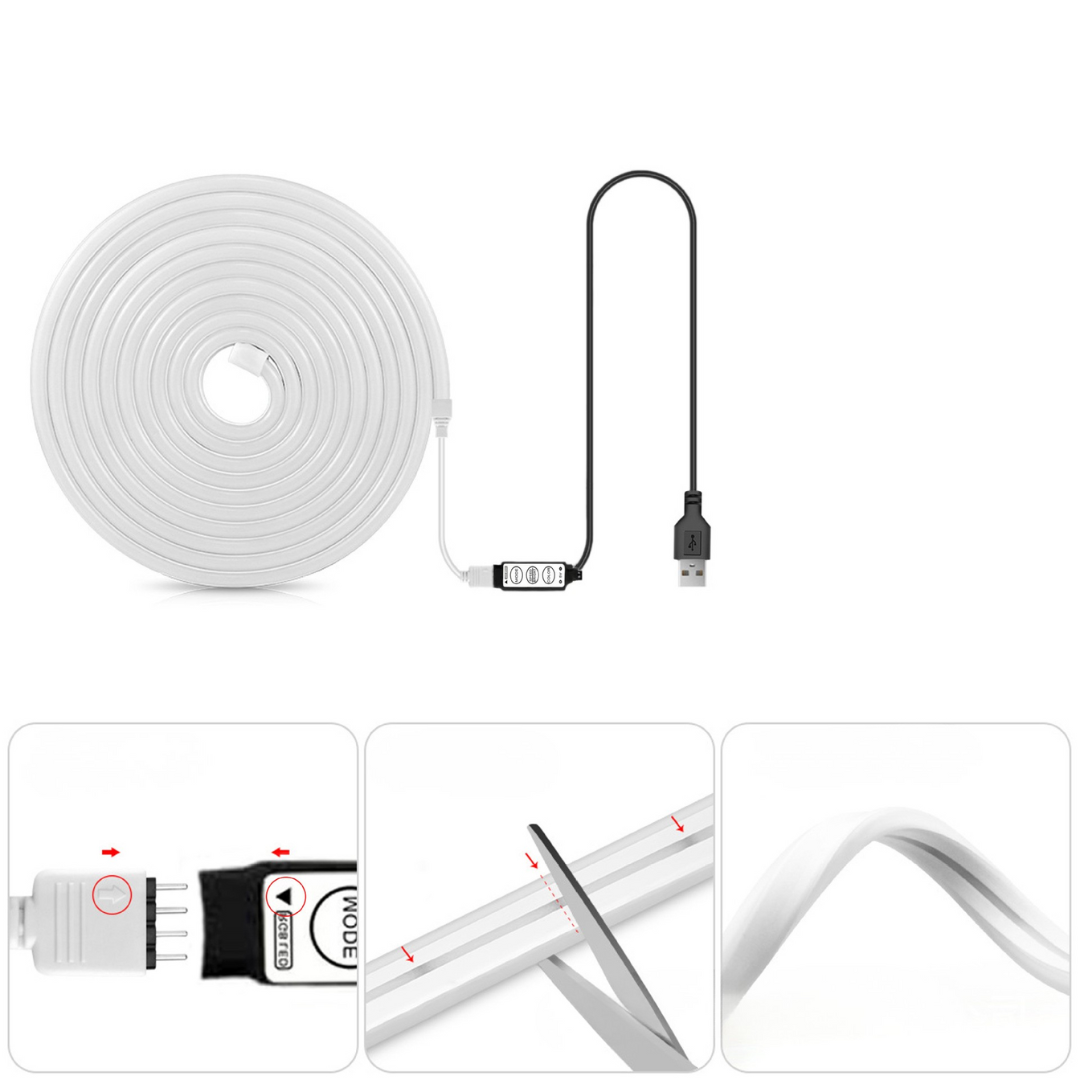 SyncGroove LED - Dreamcolor Smart Strip Lichten met App-bediening