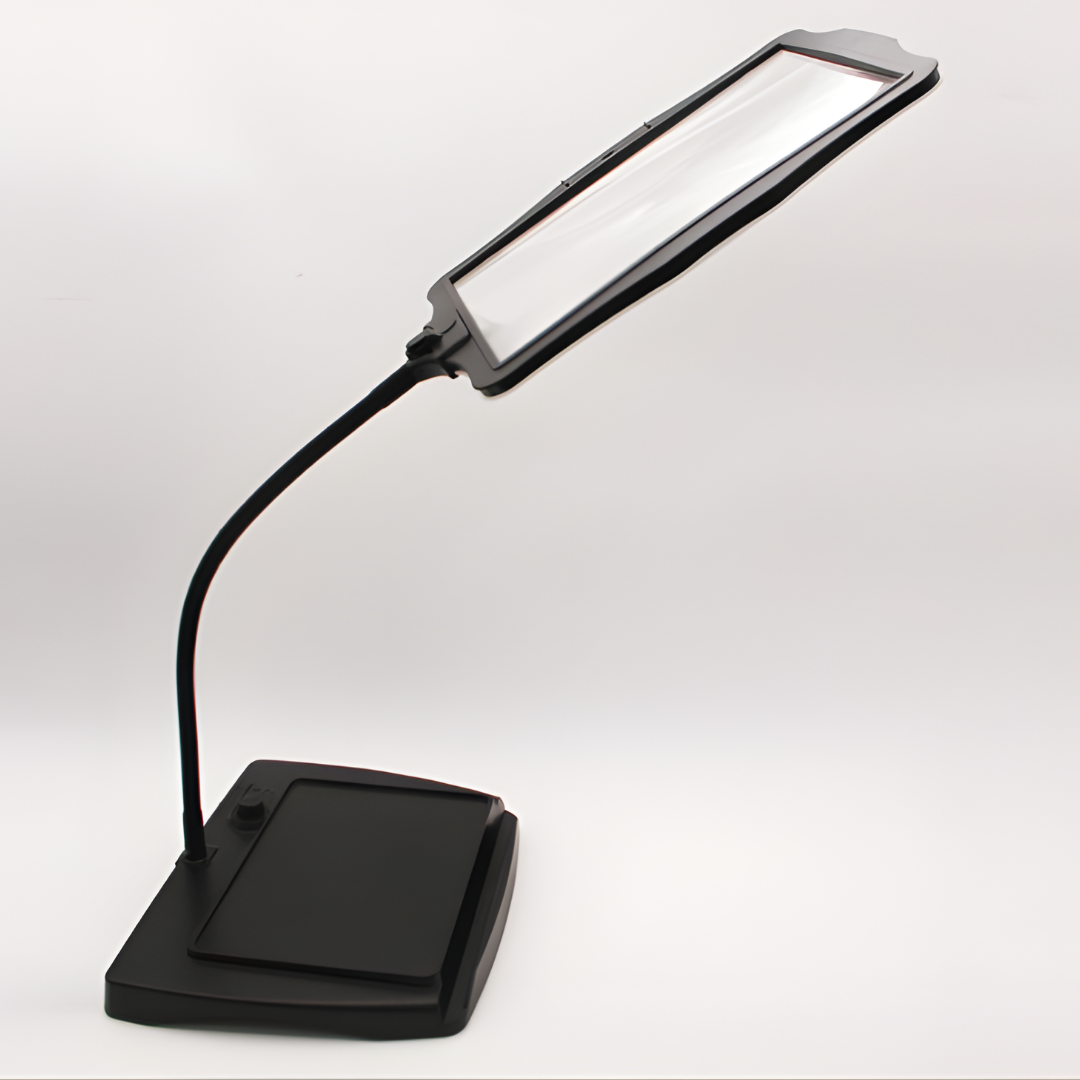 Leeslamp Vergrootglas Staand LED Volpagina Flexibele Vergrootlamp