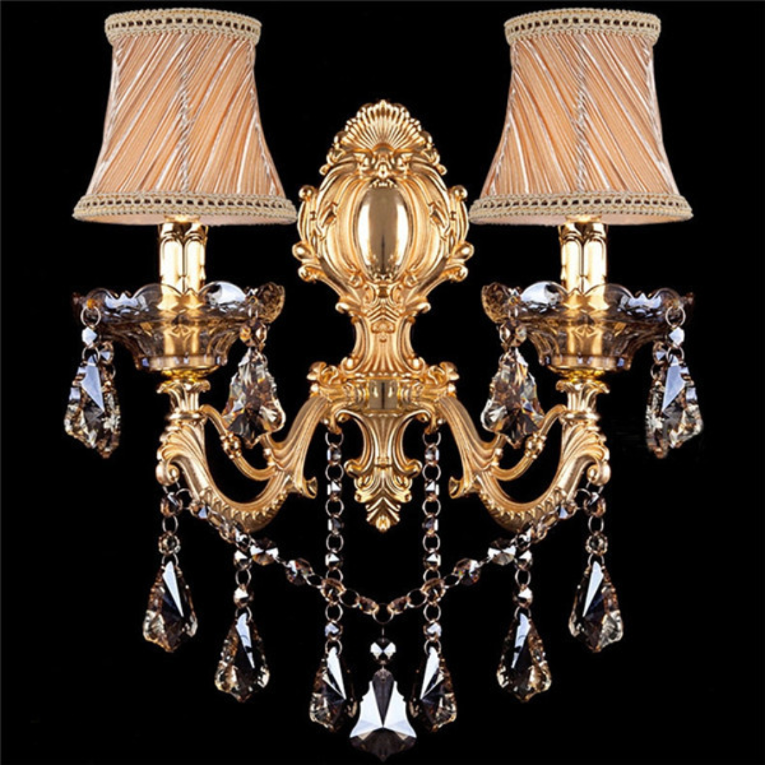 CrystalGlow - LED Kristal Kaarslamp Slaapkamerdecoratie