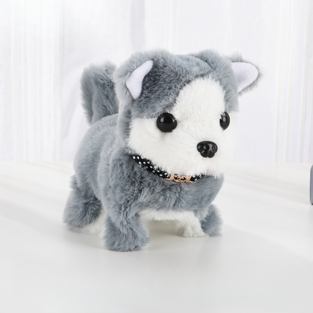 Speelgoed Robot Hond Interactieve Husky Puppy Pluche Elektronisch