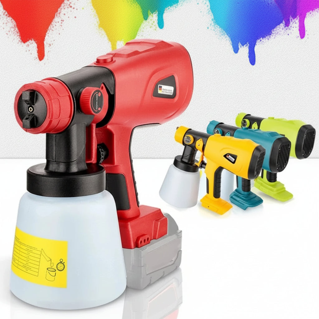 Pistola de Pintura de Alta Precisão Universal Pulverizadora Rápida para Projetos de Pintura Eficientes
