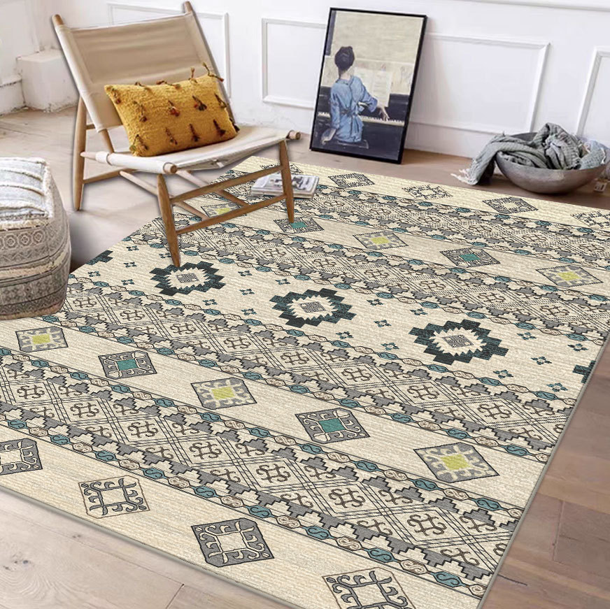 Geometrisch Buitenkleed - Duurzaam PP-materiaal, Voor Alle Seizoenen, Makkelijk Opvouwbaar
