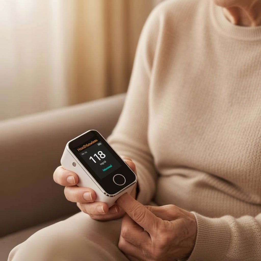 Blood Glucose Monitor Non Invasive Pain Free Health Tracker - Image 2