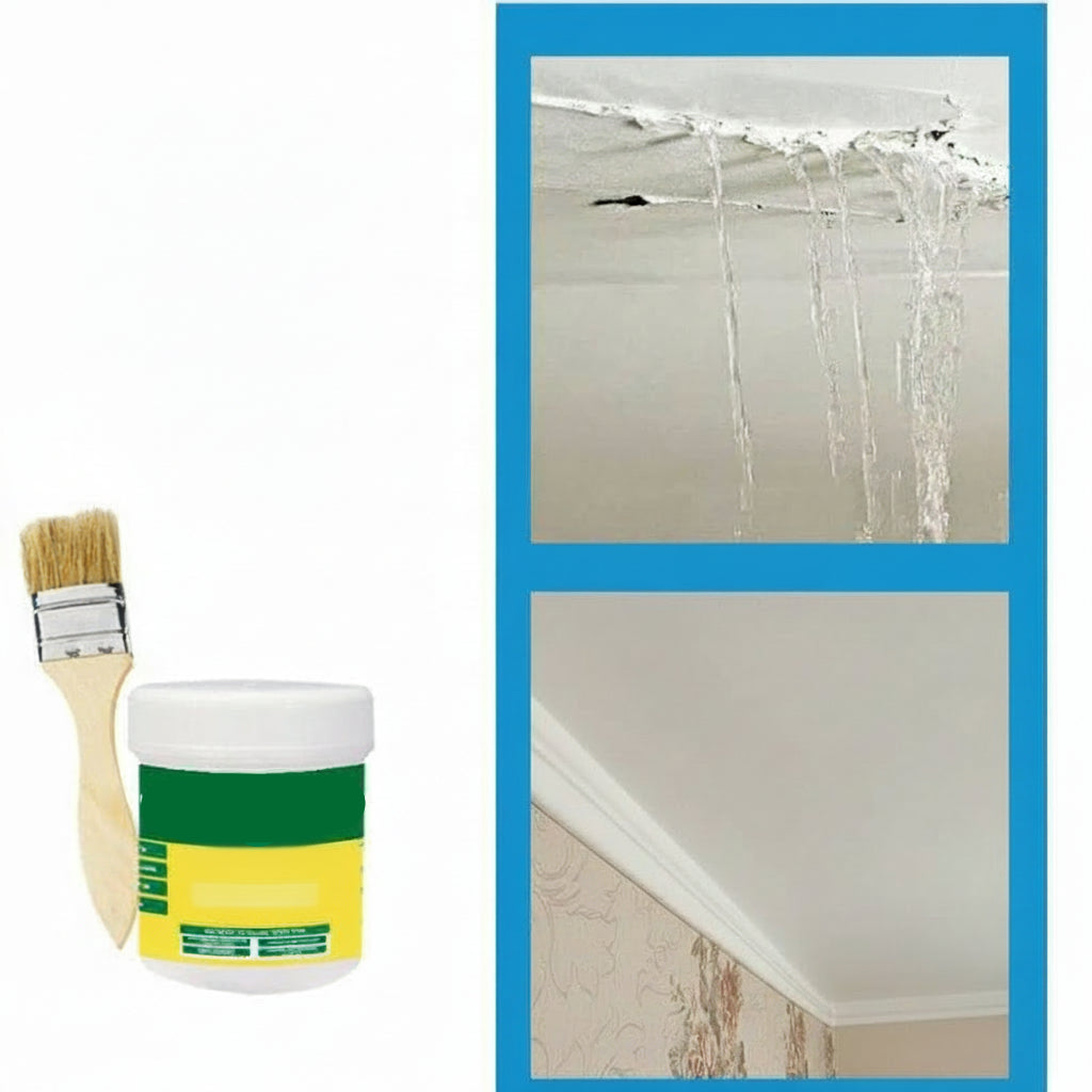 Cola Impermeável Invisível para Reparar Rachas e Fugas Transparente