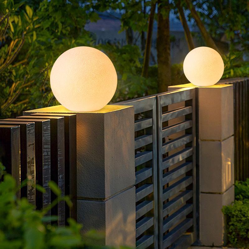 Round Spherical Moon LED Waterproof Outdoor Lighting