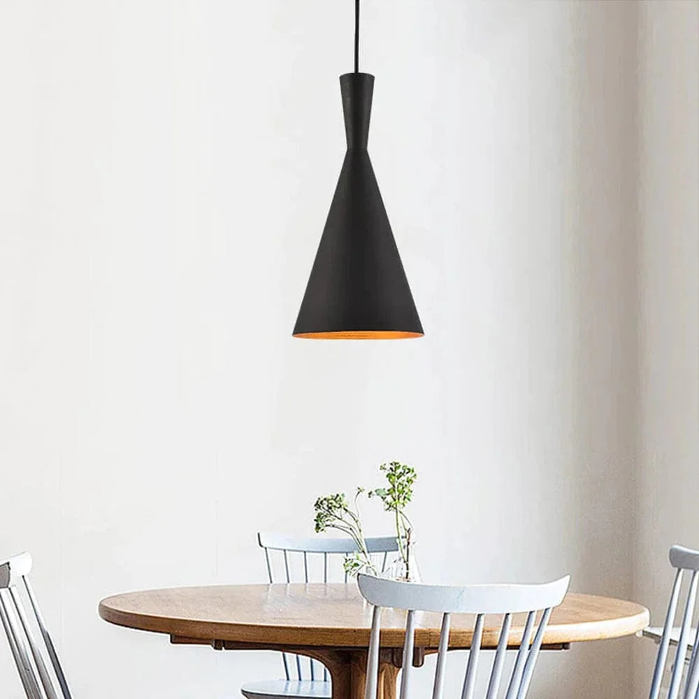 Industrial LED Pendant Lamp Black