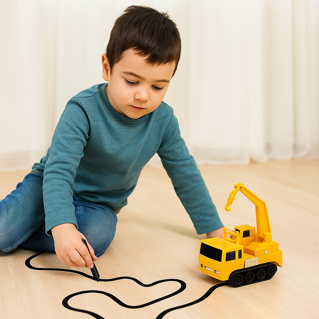 Speelgoedauto Lijnvolgend Interactief Educatief ABS Speelgoed