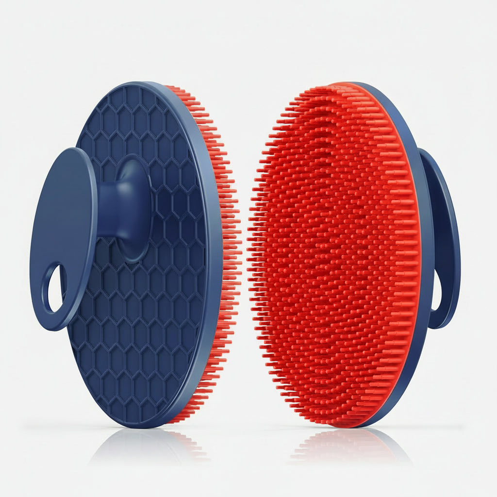 Escova de Duche Escova Corporal de Silicone Pegada Ergonómica