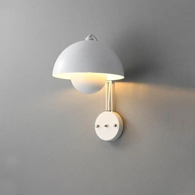 NightBud - Moderne Wandlamp met Paddenstoelontwerp